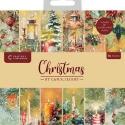 CC - Christmas by Candlelight - Paperpad 15x15 cm