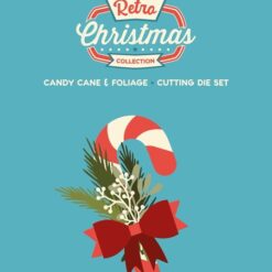 CC - Retro Christmas - Snijmal - Candy Cane & Foliage