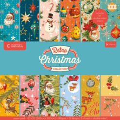 CC - Retro Christmas - Paperpad 30x30 cm