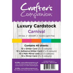 Crafter's Companion Luxury Cardstock Carnival A4