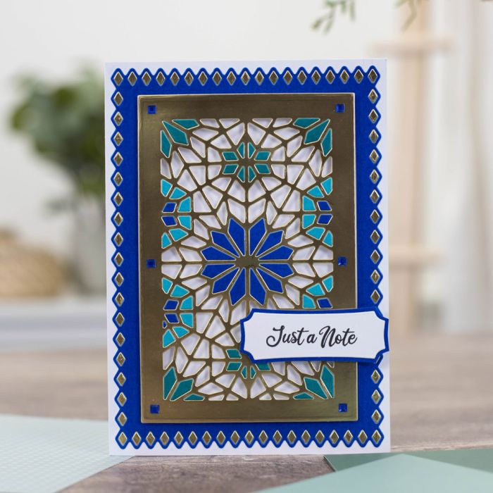 Gemini - Create A Card - Deep Border snijmal - Moroccan Tile