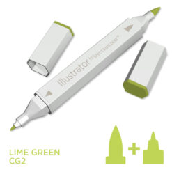 Spectrum Noir Illustrator - Lime Green (Limoen Groen CG2)