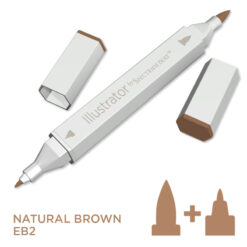 Spectrum Noir Illustrator - Natural Brown (Natuurlijk Bruin EB2)