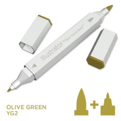 Spectrum Noir Illustrator - Olive Green (Olijf Groen YG2)