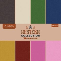 CC - Western Collection - Luxury Linen Card Pack - A4
